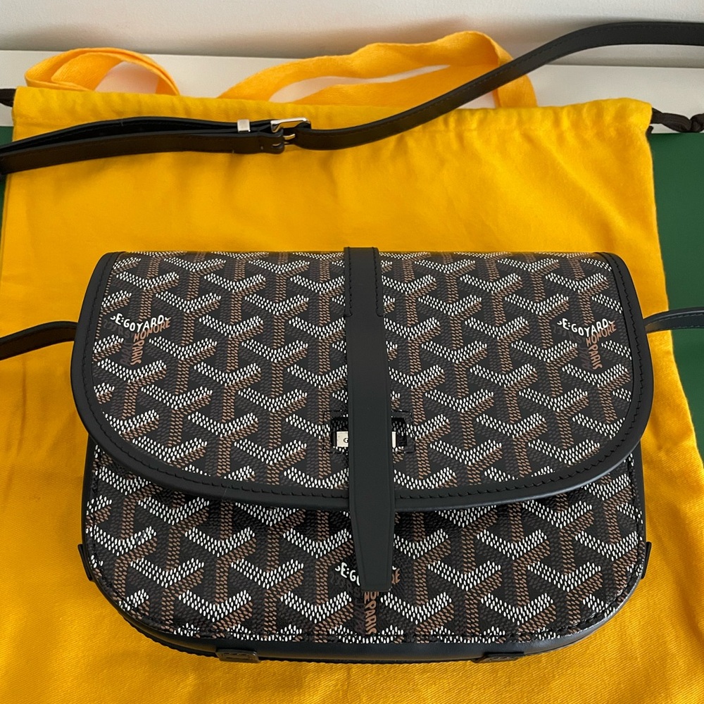 Goyard Belvedere PM Crossbody in Black - Picture 6 of 13